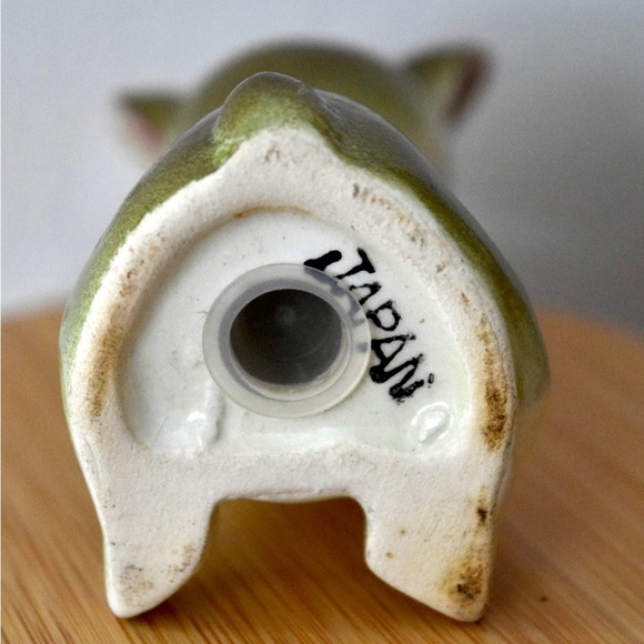 VINTAGE Antique Japan Anthropomorphic Salt & Pepper Shaker Set Kitch Collectible - Picture 9 of 14
